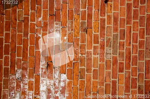 Image of Red brick wall.