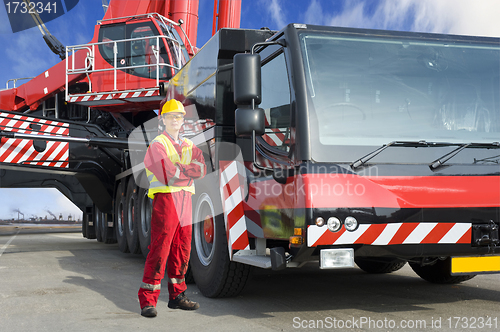 Image of Crane driver