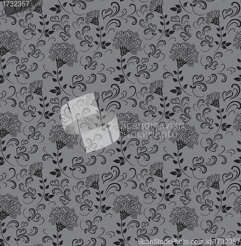 Image of Floral seamless background
