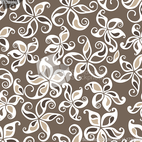 Image of excellent seamless floral background