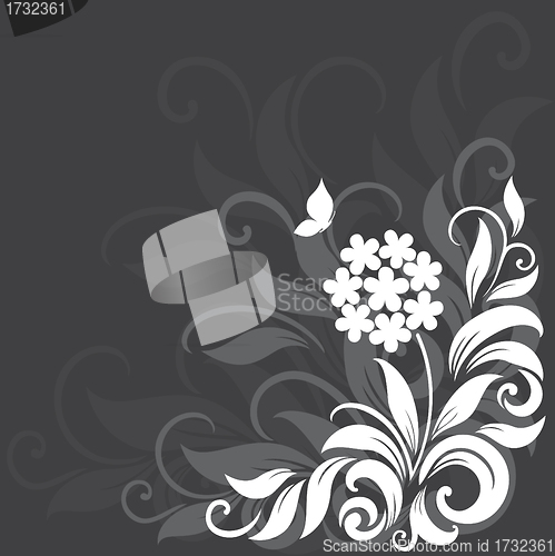 Image of Decorative floral background