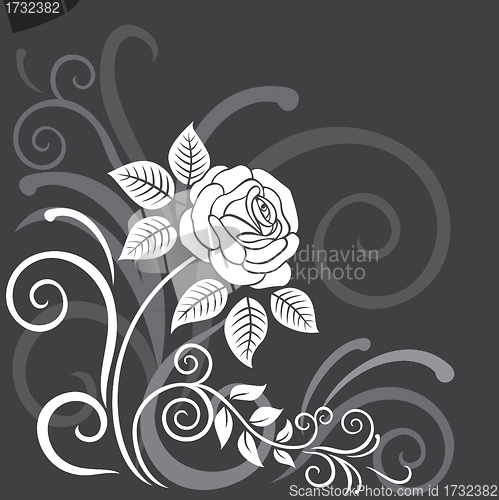 Image of Decorative floral background