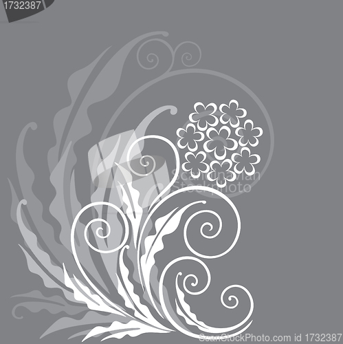 Image of Decorative floral background