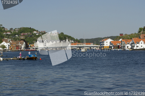 Image of Mandal - small Norwegain coast town