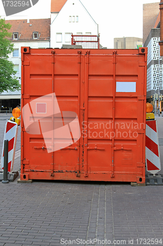 Image of Orange container