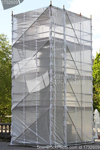 Image of Monument scaffolding