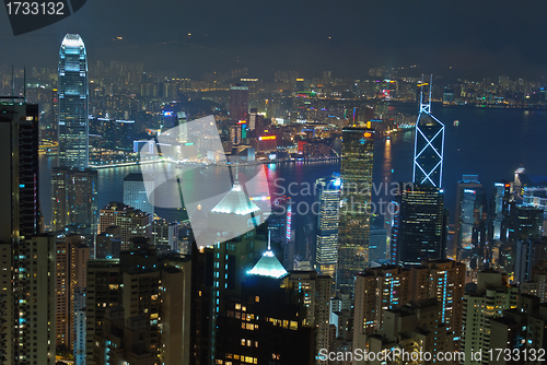 Image of Hong Kong Night Scene