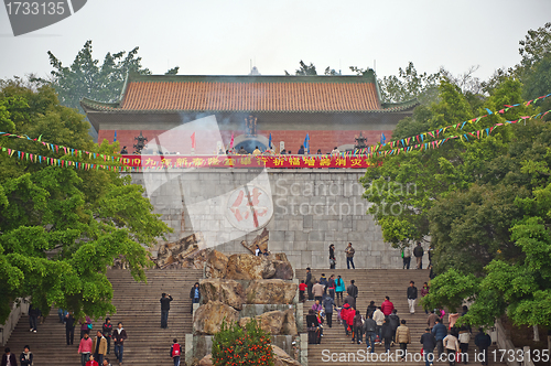 Image of Baolin Temple in Shunde Foshan district China