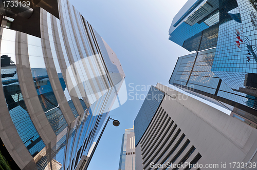 Image of Skyscrapers in Hong Kong