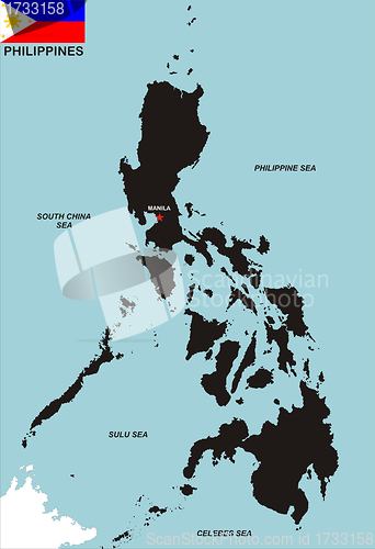 Image of philippines map