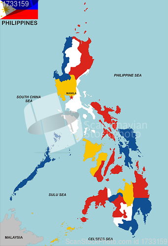 Image of philippines map