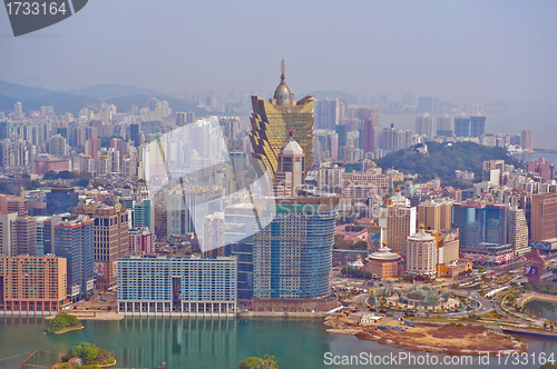 Image of Aerial view Macau, China