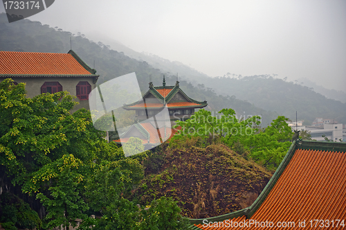 Image of Baolin Temple in Shunde Foshan district China