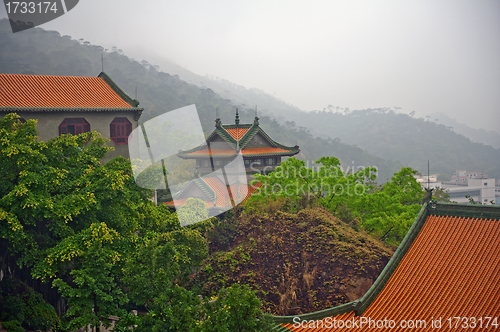 Image of Baolin Temple in Shunde Foshan district China