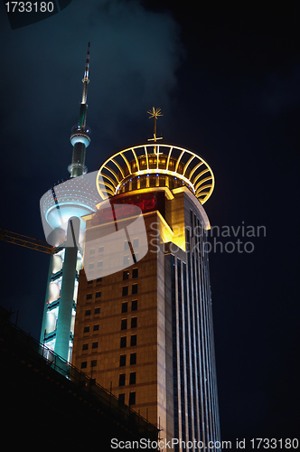 Image of Oriental Pearl Tower In Shanghai, China