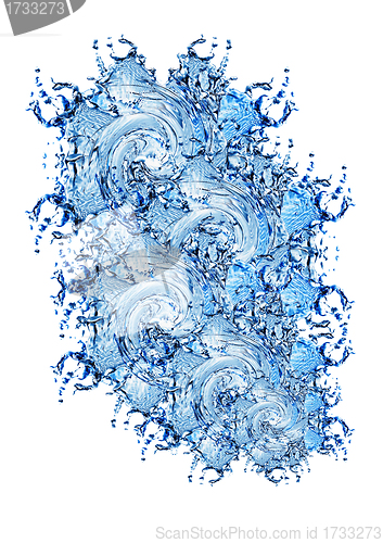 Image of  water splash