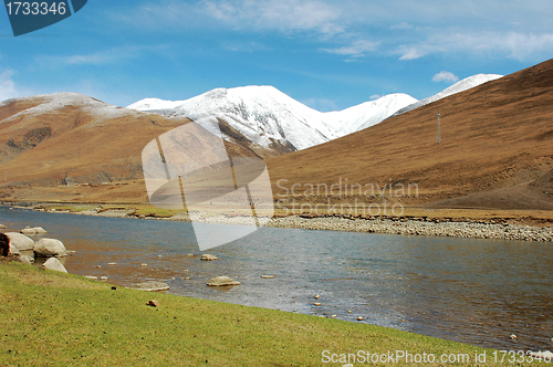 Image of Landscape in the highland of Tibet