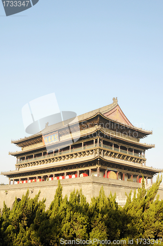 Image of Drum Tower of Xian China