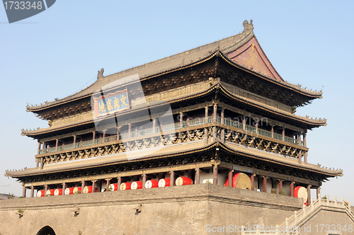 Image of Drum Tower of Xian China