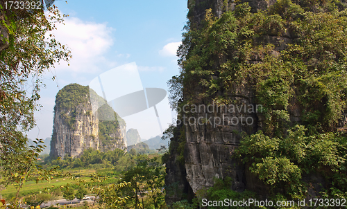 Image of Guilin mountains, China