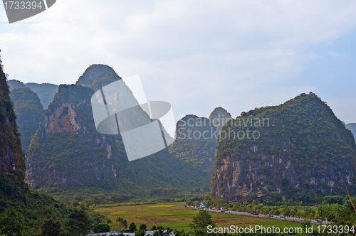 Image of Guilin mountains China