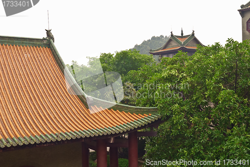 Image of Baolin Temple in Shunde Foshan district China