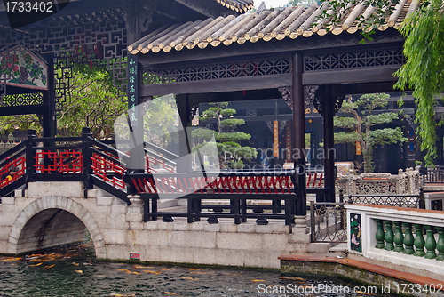 Image of Baomo Garden is located in Zini Village, Shawan Town China