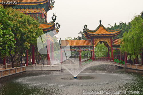 Image of Baomo Garden is located in Zini Village, Shawan Town China