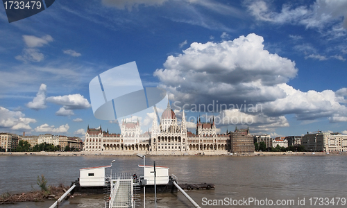 Image of Budapest, the building of the Parliament