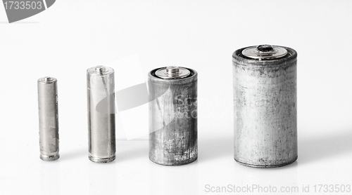 Image of Old batteries