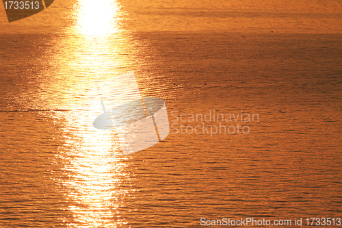 Image of sunset over Water