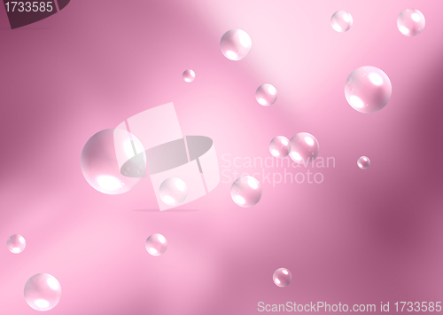 Image of abstract bubbles background
