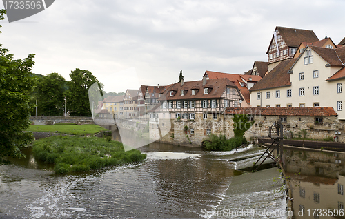 Image of historic dam in germany