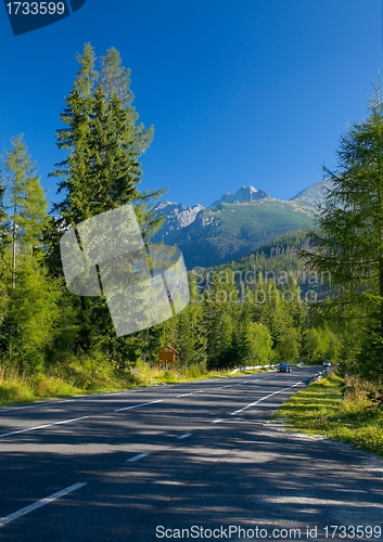 Image of Mountain road