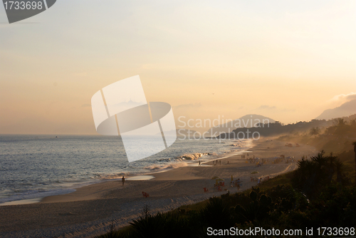 Image of Sunset on Camboinhas beach