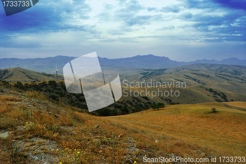 Image of Crimea. Sudak. View from Mount Kokush-kai