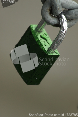 Image of rain padlock