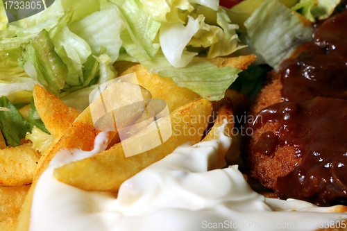 Image of mushroom escalop menu