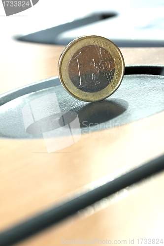 Image of one euro coin