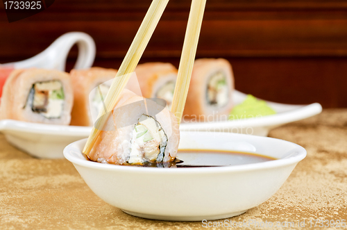 Image of the sushi