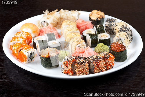 Image of sushi set