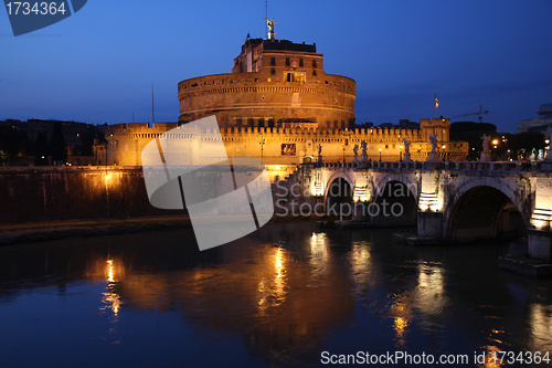 Image of Rome night