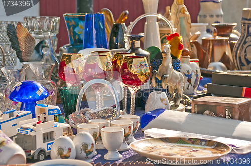 Image of bric-a-brac market