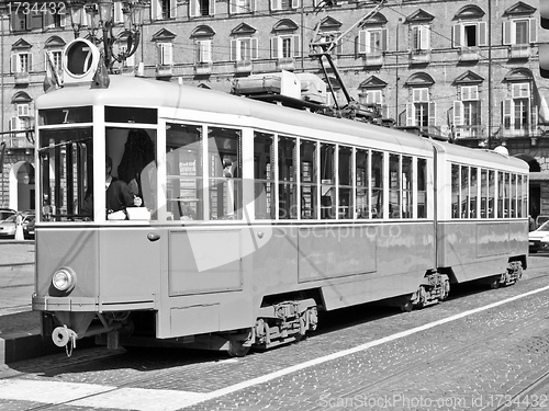 Image of Old tram in Turin