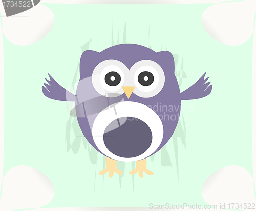 Image of Cute Vector Owl