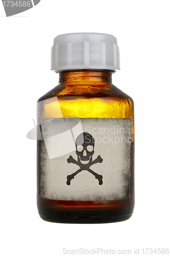 Image of old bottle of poison