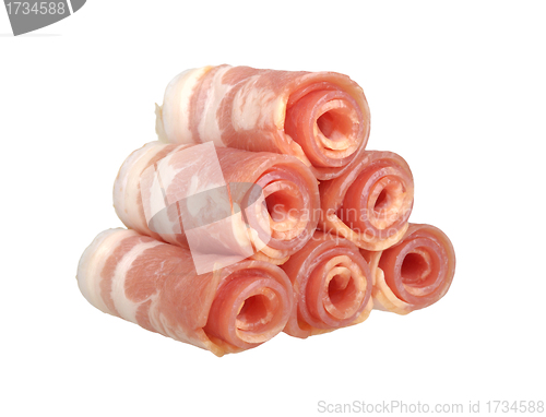 Image of rolled bacon