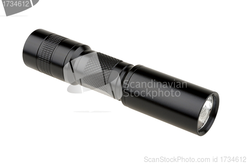 Image of black flashlight