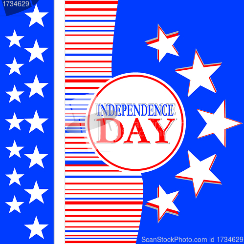 Image of Usa independence day design