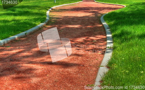 Image of alley in the park